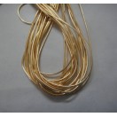 MEDIUM GOLD - 150 Inches French Metal Wire Gimp Coil Bullion Purl - Smooth Regular - 3.80 Meters